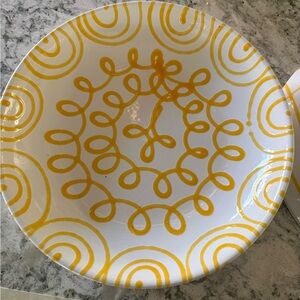 Yellow Gmundner Ceramic Serving Bowl